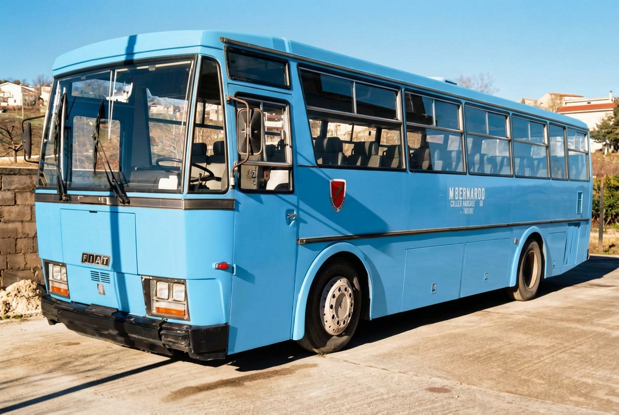 Autobus blu storico M. Bernardo Colle d'Anchise